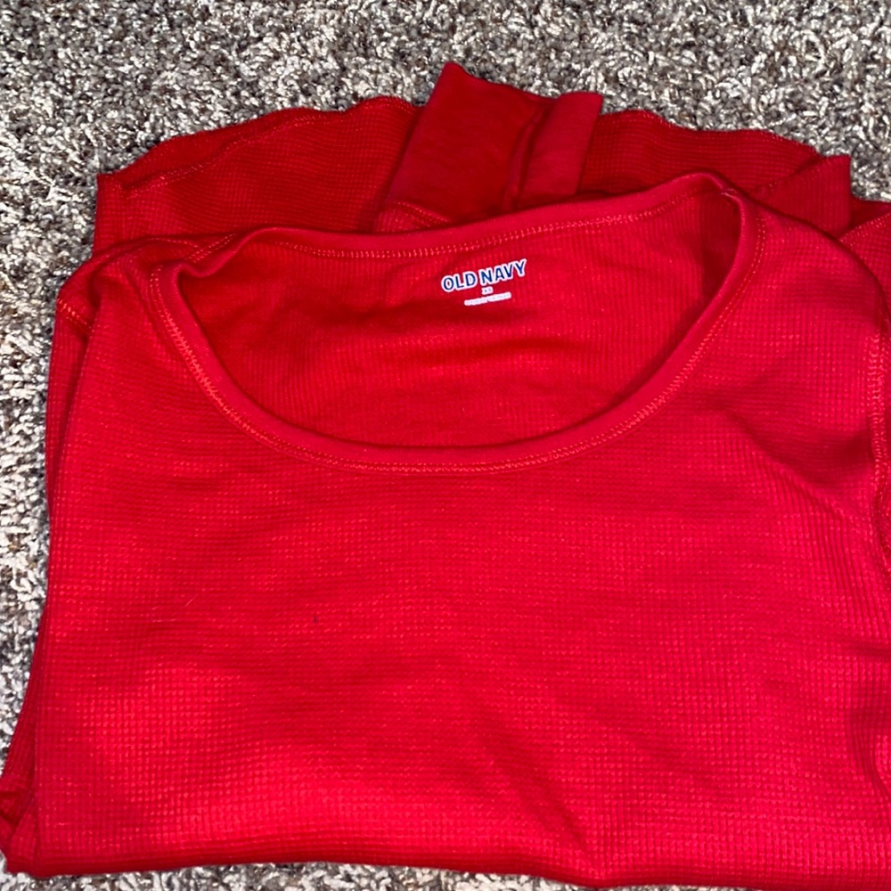 Old Navy Knit Waffle Long Sleeve Too